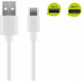  GooBay USB-C to USB 2.0 cable - 2 meters - White