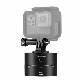 Auto-rotating Time lapse timer for GoPro and other action cameras - 360° - 120 min