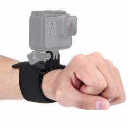 Velcro wrist strap bracelet for GoPro and other action cameras - up to 23cm