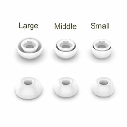  3 pairs of silicone ear tips for AirPods Pro / Pro 2 - White