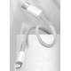 Baseus USB-C to Lightning cable - 1m - White