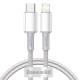 Baseus USB-C to Lightning cable - 1m - White