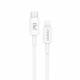 Dudao USB-C to Lightning cable - 1m - White