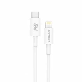 Dudao USB-C to Lightning cable - 1m - White