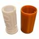 Puzzlebox cylinder labyrinth for money gifts and geocaching - 3D printed - White/Brown