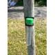 Bottle holder for mounting with screws or straps - 3D printed - Black