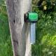 Bottle holder for mounting with screws or straps - 3D printed - Black