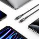 Tech-Protect UltraBoost Evo woven USB-C cable 100W PD charging cable - Black - 3m