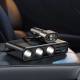 Joyroom 9-port 154W car charger 5x USB-A / 1x USB-C PD 3 x cigarette inputs