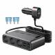 Joyroom 9-port 154W car charger 5x USB-A / 1x USB-C PD 3 x cigarette inputs