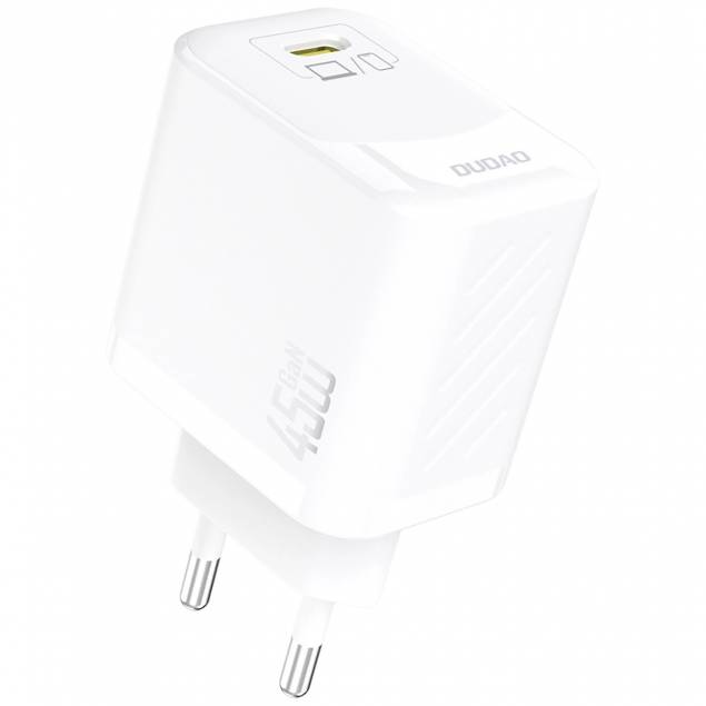 Dudao 45W GaN USB-C charger - black