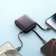 Joyroom power bank with Lightning and USB-C cables - 10,000mAh - 30W PD - Black