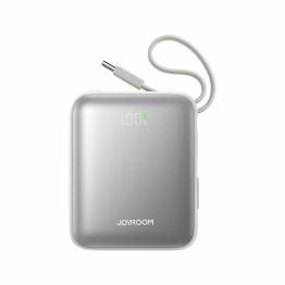  Joyroom mini power bank with USB-C and Lightning cable - 10,000mAh - 22.5W PD - White