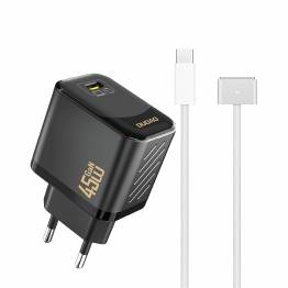 Dudao 65W GaN 4-port PD charger - 2x USB-C / 2x USB - White
