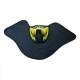 Halloween, fastelavn and party LED mask - voice activated - Yellow/Green