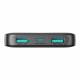 Joyroom power bank with 2x USB-A & 1x USB-C - 10,000mAh - QC PD - Black