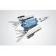 NexTool Sailor Pro multitool 14-in-1 with 9 bits - Blue
