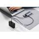 Baseus USB-C 6-in-1 hub: 2xUSB, 2xUSB-C 100W PD, HDMI and RJ45 and On/Off button for screen