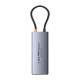 Baseus USB-C 6-in-1 hub: 2xUSB, 2xUSB-C 100W PD, HDMI and RJ45 and On/Off button for screen