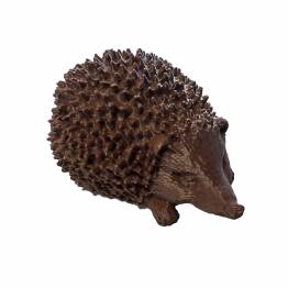 Hedgehog geocache container with space for log roll - 10cm - 3D printed