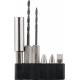 Goobay rechargeable screwdriver and drill with 3 bits and 2 drills
