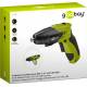Goobay rechargeable screwdriver and drill with 3 bits and 2 drills