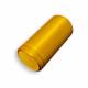 Puzzlebox cylinder labyrinth for money gifts and geocaching - 3D printed - Gold