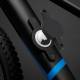 Anti-theft AirTag case for bicycle in protective plastic - Black