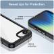 iPhone 16e cover - Transparent with black frame