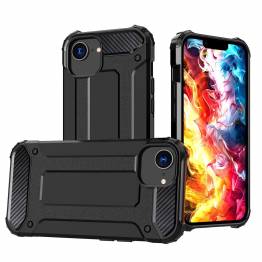 Extra protective iPhone 16e Hybrid Armor cover - Black