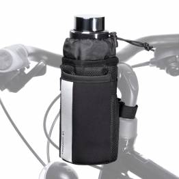 Water bottle thermal bag for bicycle, scooter, and stroller