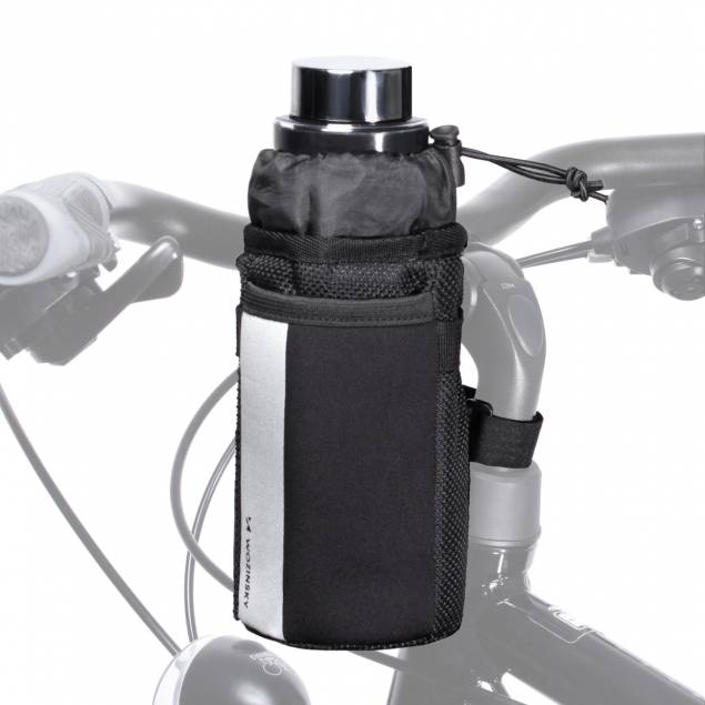 Water bottle thermal bag for bicycle, scooter, and stroller