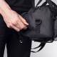 Bike bag for luggage carrier with side pockets, rain cover and carrier strap - 27l