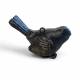Bird geocache container with space for bison - 11cm - 3D printed - Black
