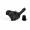 Bird geocache container with space for bison - 11cm - 3D printed - Black