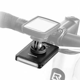 2-in-1 bike light and power bank with 2-in-1 cable and Garmin mount - 5000mAh - 150lm