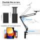 Puluz iPhone/iPad holder for table and bed - 4"-11"