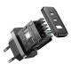 Joyroom 3-port charger with 2x USB-C and 1x USB-A - QC+PD - 32W