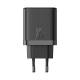 Joyroom 3-port charger with 2x USB-C and 1x USB-A - QC+PD - 32W