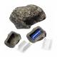 Artificial stone with secret compartment for extra key or geocaching