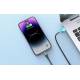 Joyroom USB to Lightning cable with diode - 2m - woven black