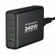 Wozinsky 65W GaN PD charger with 2x USB-C and 1x USB-A ports
