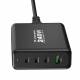Wozinsky 65W GaN PD charger with 2x USB-C and 1x USB-A ports