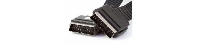 SCART cables, connectors and accessories