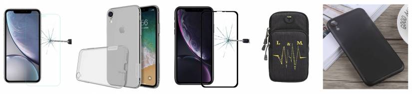 iPhone Xr covers and protective glass