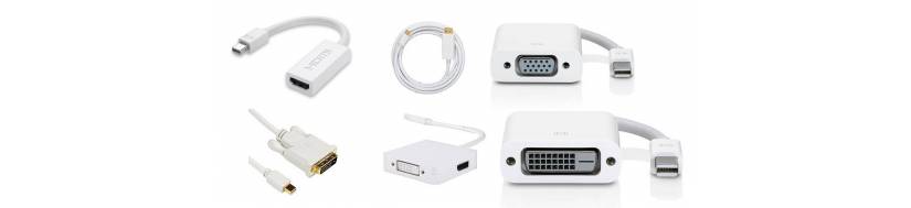 Thunderbolt connectors and adapters