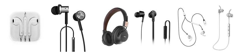 Headsets for iPhone/iPad/iPod